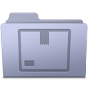Stock Folder Lavender icon